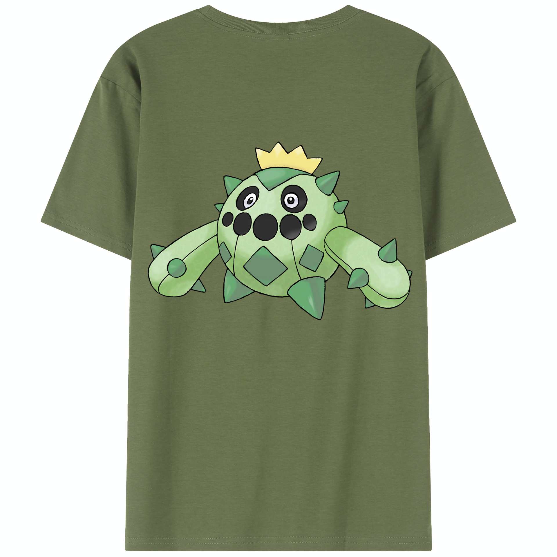 （画像用） ポケットモンスター Pokémon 綿100％半袖Tシャツ（背面プリント）
